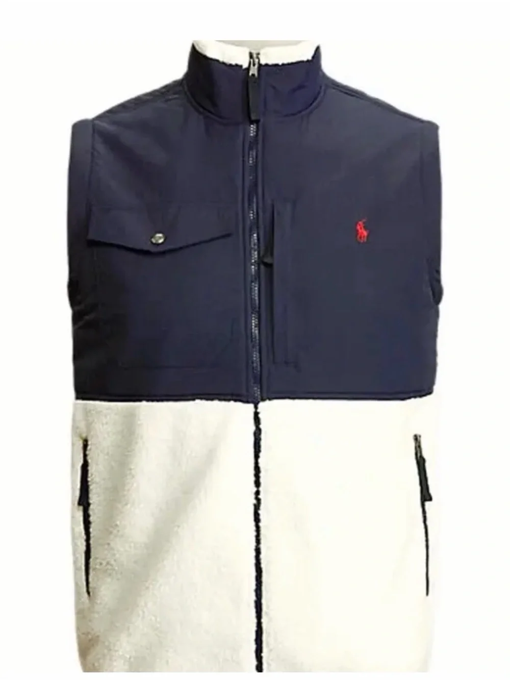 Polo Ralph Lauren Hybrid High Pile Fleece Wind Blocking Vest  XXL